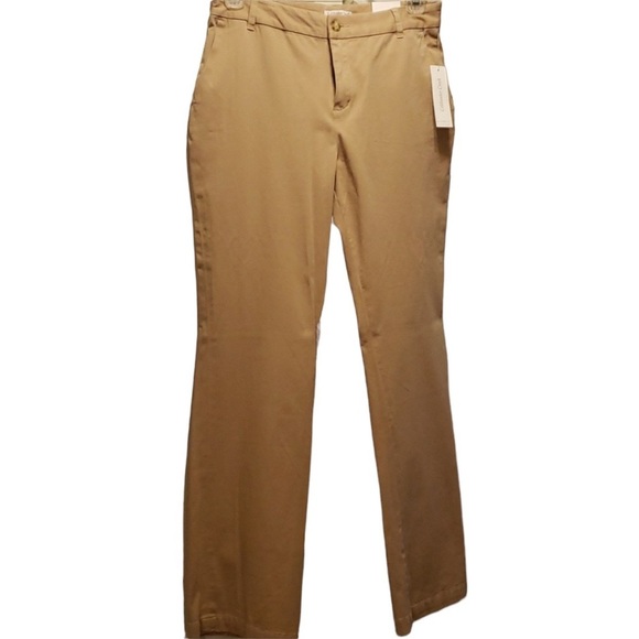 Coldwater Creek Pants - COLDWATER CREEK Natural Waist Pants Bootcut Leg Size 10 NWT